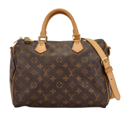 Speedy Bandouliere 30, Canvas, Monogram, DU1171, S/DB, 2*